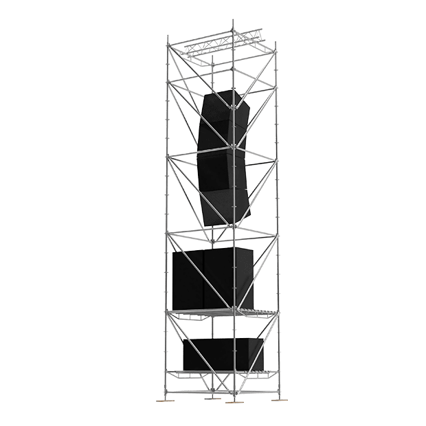 Afixfast X52 steiger toren voor geluidsinstallatie