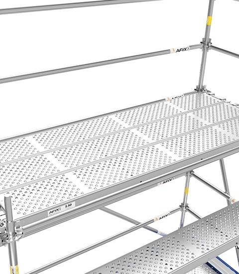 Staalprofiel incorporates XCarb steel in scaffolding decks