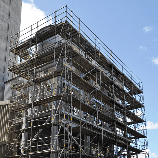 Afix fast X52 industry scaffold for shut down works - Albioma Mauritius