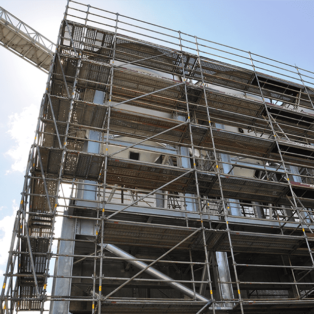 Afix fast X52 industry scaffold for shut down works - Albioma Mauritius