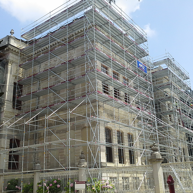 Afixfast X52 renovation scaffold with extension