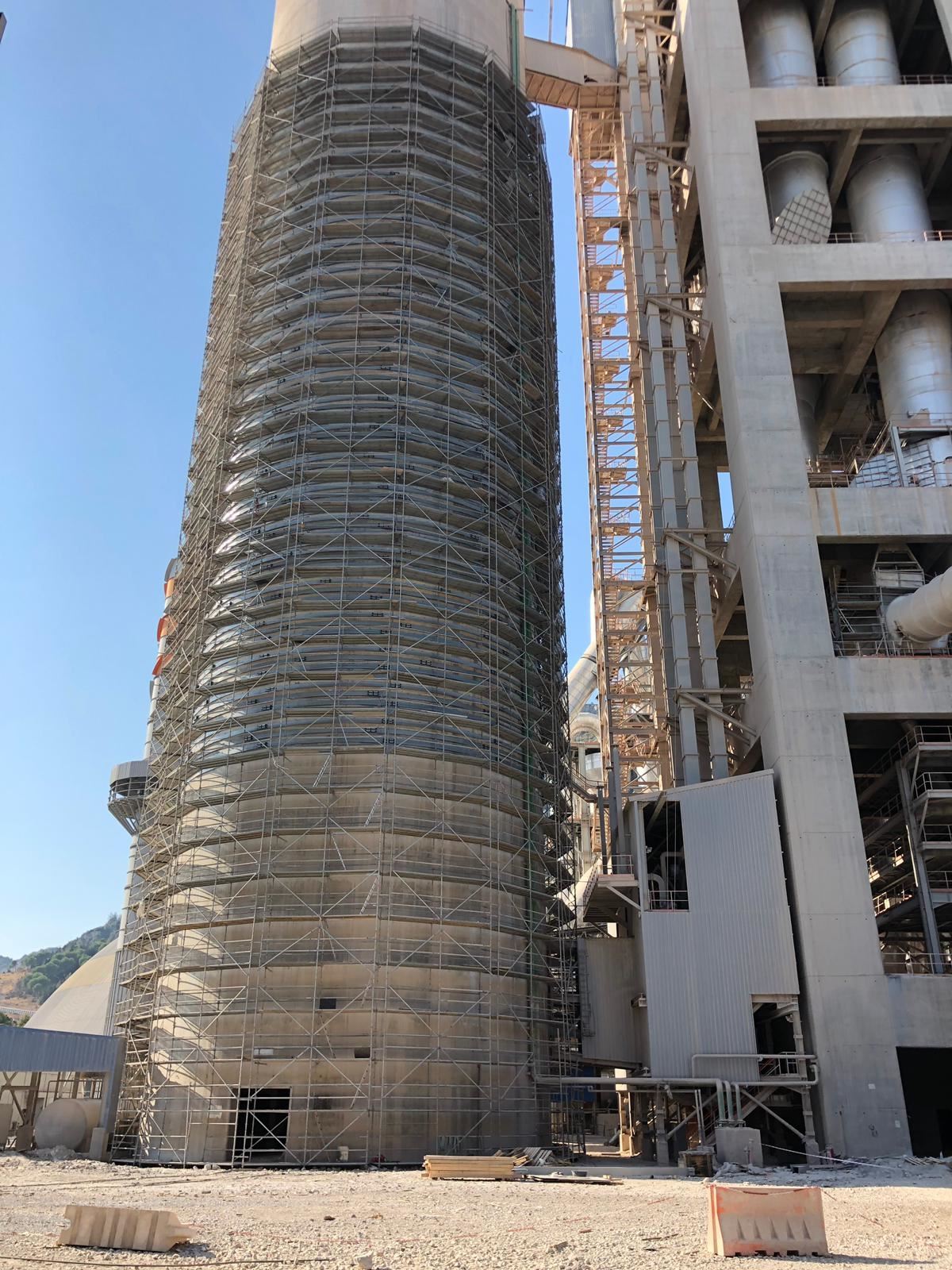 Afix fast X52 tower scaffold for industry - Batisöke Turkey