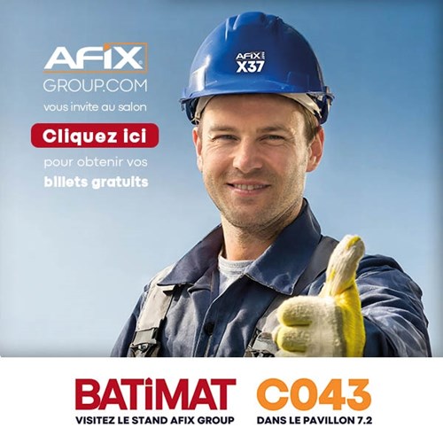 Afix Group sur Batimat - billets gratuits