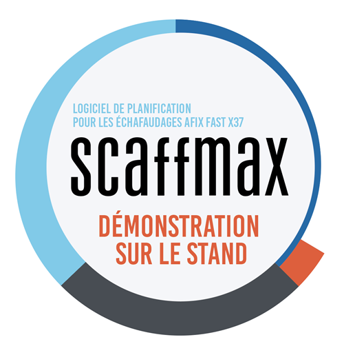 Scaffmaxx logiciel de planification pour échafaudages Afix Fast X37