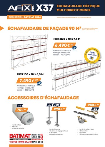 Promotion Batimat 2024 Afix France