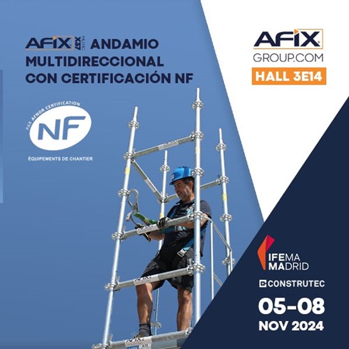 Construtec 2024 - Afix Fast X37 certification NF-096